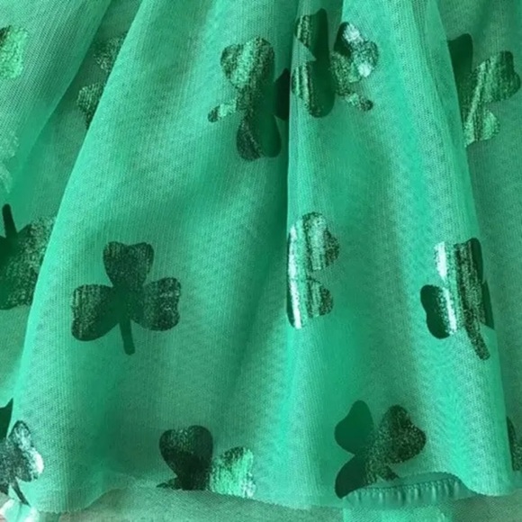 St Patrick’s Day Shamrock skirt - Picture 3 of 4